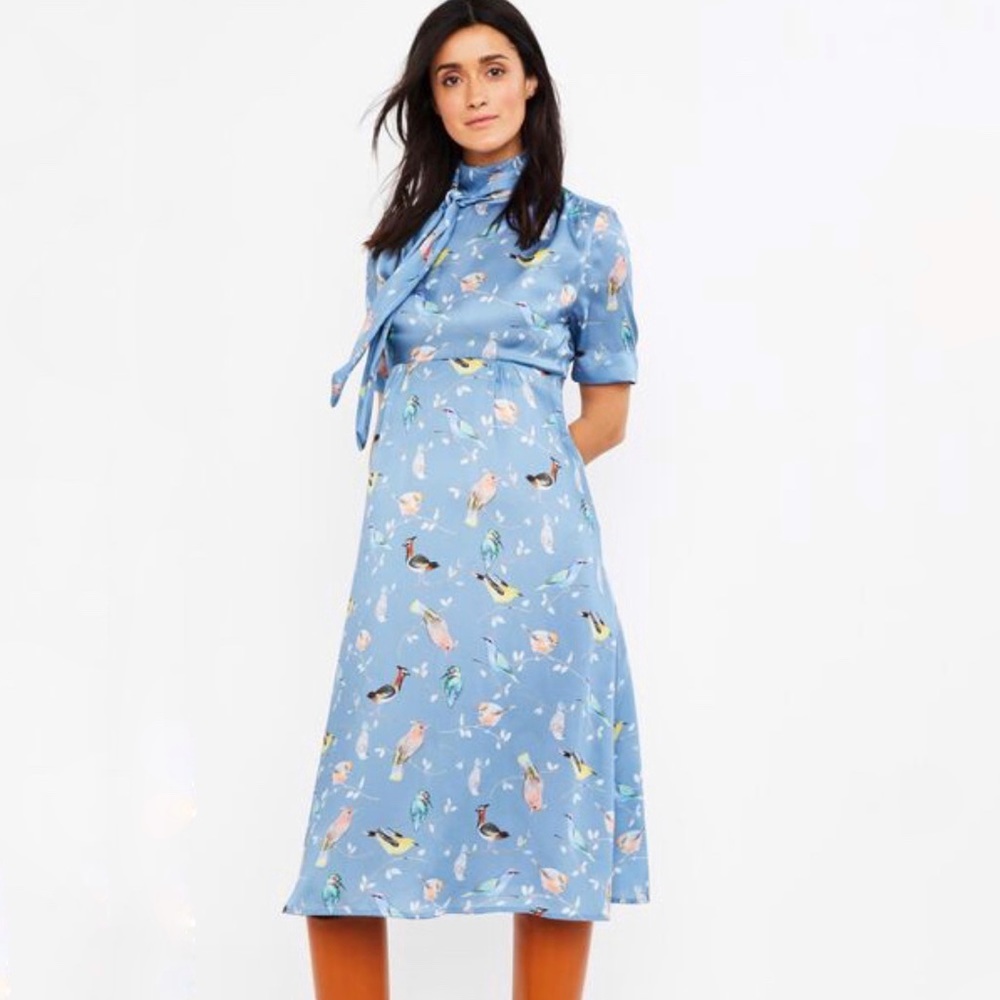 Pietro Brunelli Tie Detail Maternity Dress